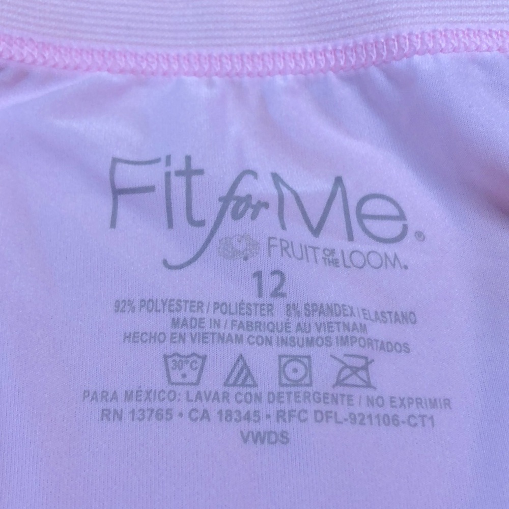 For for Me Fruit of the Loom 4 Pack Underwear, Size 12, Nwot - Picture 6 of 6